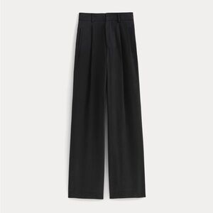 Everlane Black High-Waist Trousers